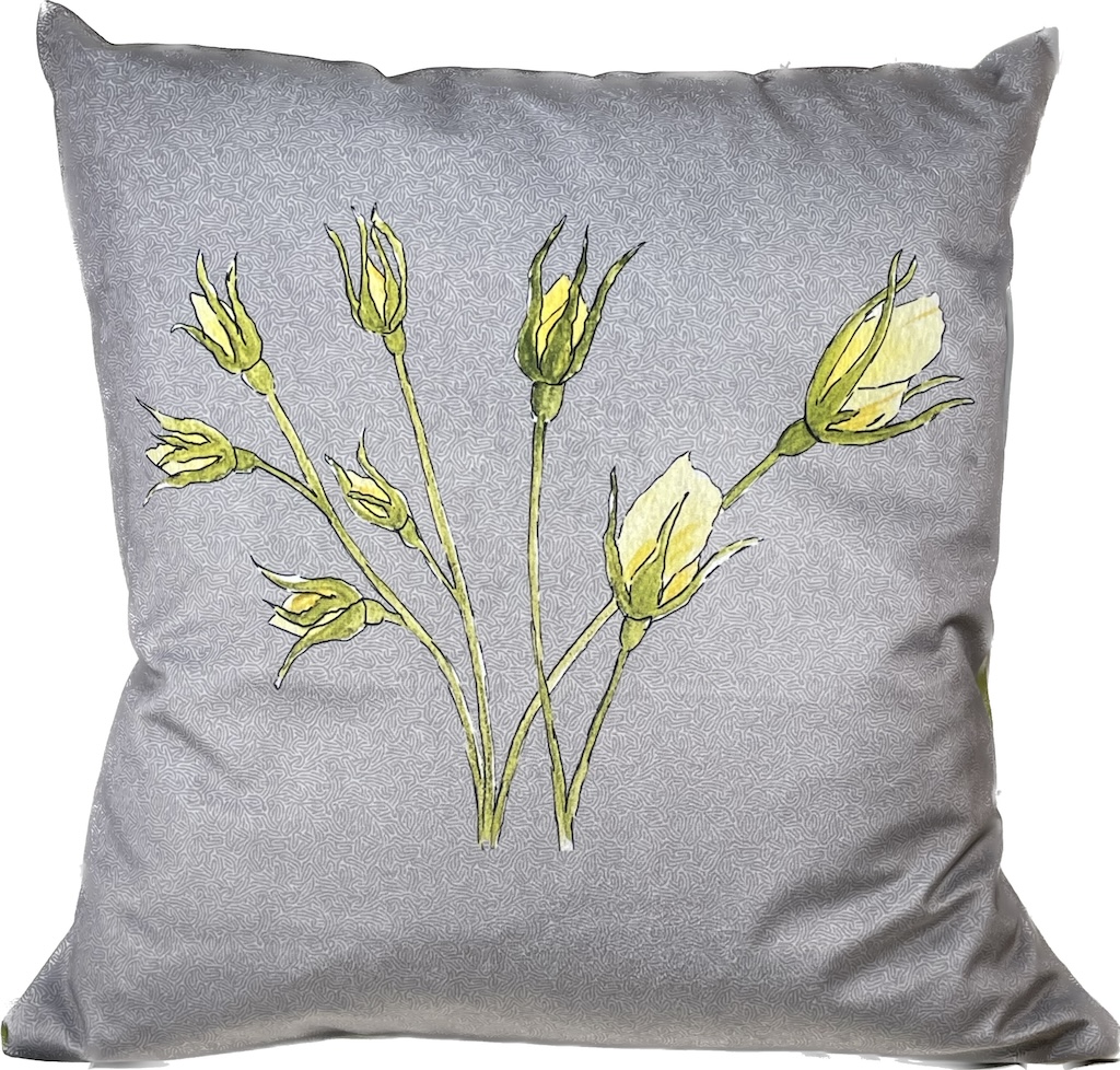 Yellow Rose cushion