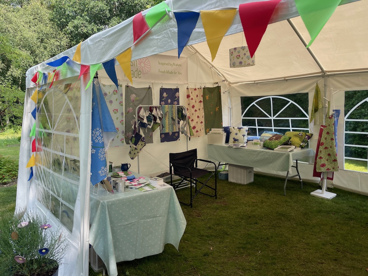 Fresh Made Designs Stand Horsham Artists Art Trail 2025