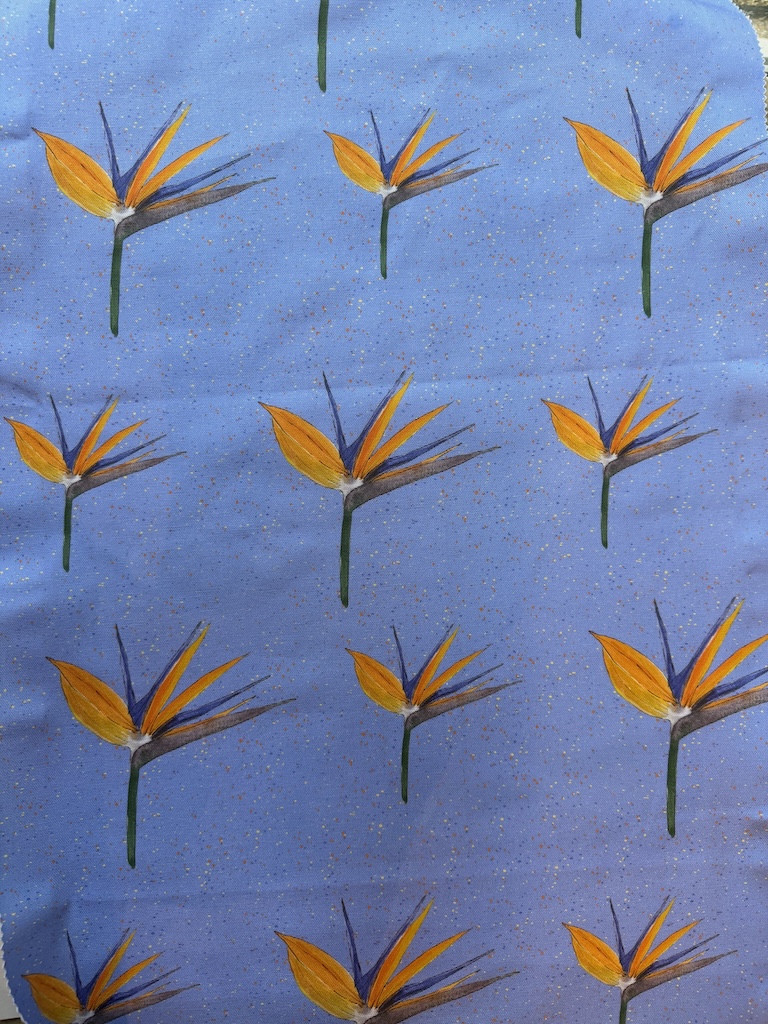 Strelitzia fabric